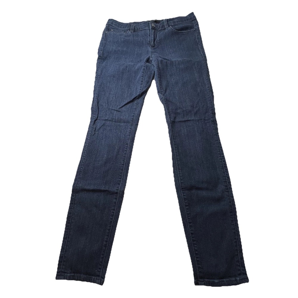 Ann Taylor The Super Skinny Jeans Women's 4 Dark Wash Modern Fit